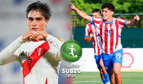 Perú jugará ante Paraguay por la fecha 1 del grupo A del Sudamericano Sub-20