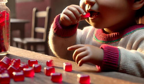 Aspec solicita al Minsa prohibir el uso del colorante rojo n.º 3 en alimentos y medicamentos en Perú. Foto: IA/La República Colorante rojo n.° 3: las medidas que Perú podría tomar para proteger a los niños tras su prohibición en Estados Unidos