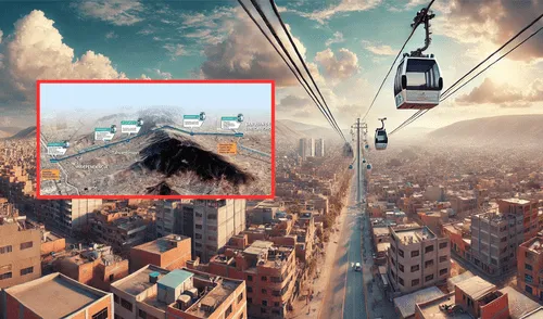 El teleférico que unirá San Juan de Lurigancho con Independencia