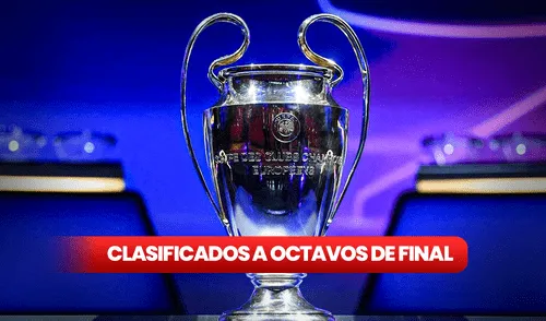 Bajo el nuevo formato, solo ocho equipos avanzan de forma directa a octavos de final y los restantes se definen en un repechaje. Foto: composición LR/Jazmin Ceras Clasificados de octavos de final de la Champions League