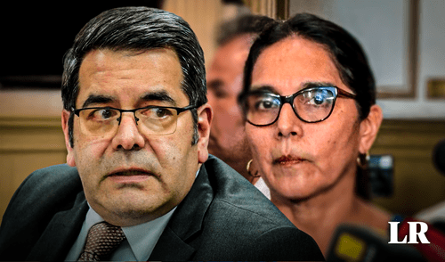 Patricia Juárez confirmó que Giovanni Forno seguirá como oficial mayor del Congreso, a pesar de investigaciones por presunta red de prostitución. | Composición: Gerson Cardoso / La República. Patricia Juárez confirmó que Giovanni Forno seguirá como oficial mayor del Congreso, a pesar de investigaciones por presunta red de prostitución.