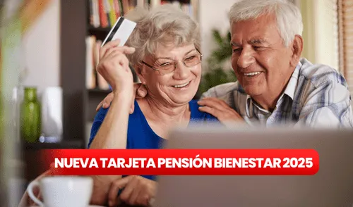 El gobierno mexicano anunció un cambio en la imagen de la Tarjeta Bienestar para febrero de 2025. Foto: composición LR / Freepik Pago Pensión Bienestar febrero 2025 | Calendario Pensión Bienestar 2025 | Monto de la Pensión Bienestar febrero 2025 | Fecha límite para cobrar Pensión Bienestar 2025 | Registro Pensión Bienestar adultos mayores 2025
