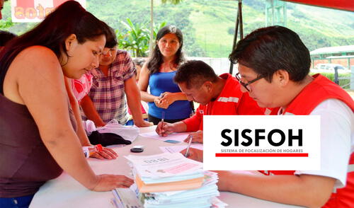 Sisfoh es un sistema del Midis que ayuda a verificar la situación económica de las personas.