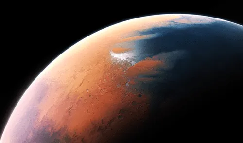 Marte poseía reservas de agua primitiva que llegaron en meteoritos de hielo y propiciaron la vida millones de años antes que la Tierra.