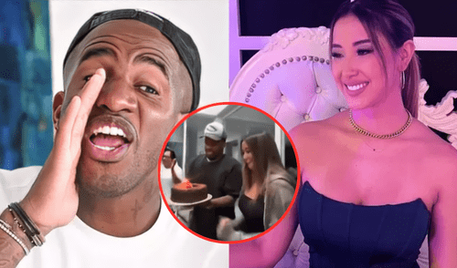 Xiomy Kanashiro celebró sus 27 años con Jefferson Farfán