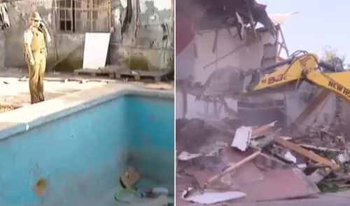 Autoridades chilenas desmantelan propiedad de 'Los Pulpos' vinculada al narcotráfico. Foto: captura Canal 13 Autoridades chilenas desmantelan propiedad de 'Los Pulpos' vinculada al narcotráfico.