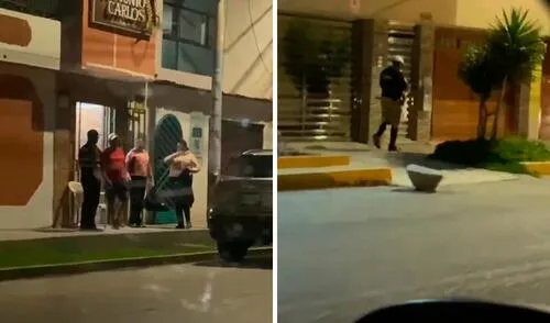 Policías abandonaron sus puestos para ir a un sauna en Chiclayo: vecinos los grabaron en el establecimiento