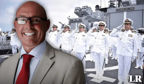 Javier Calvo Pérez Badiola dejó su cargo de oficial naval en la Marina de Guerra del Perú para emprender su propio negocio. Foto: composición LR/Gobierno del Perú Marina de Guerra del Perú, Perú, Sudamérica, empresa, militar