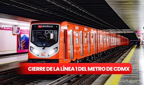 El servicio de la Línea 1 del Metro de CDMX será suspendido debido a trabajos de mejora en su infraestructura y servicio. Foto: composición LR Suspensión Línea 1 Metro CDMX | Por qué cerraron Línea 1 del Metro | Cuánto tiempo estará cerrada la Línea 1 | Alternativas por cierre Línea 1 Metro | Transporte por cierre Línea 1 Metro | Reapertura Línea 1 Metro CDMX 2025