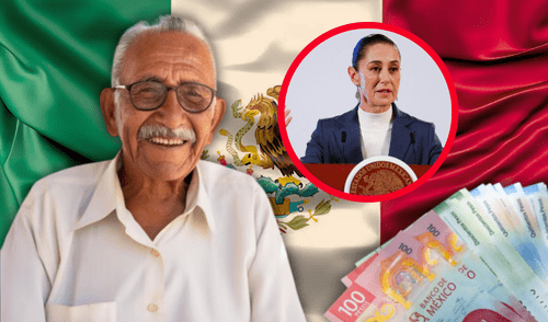 Mantente atento a la información oficial para organizar tus gastos. Foto: composición LR/Freepik/REUTERS Pensión hombres bienestar | Pensión Bienestar | México pensionados | México | Dinero a mayores