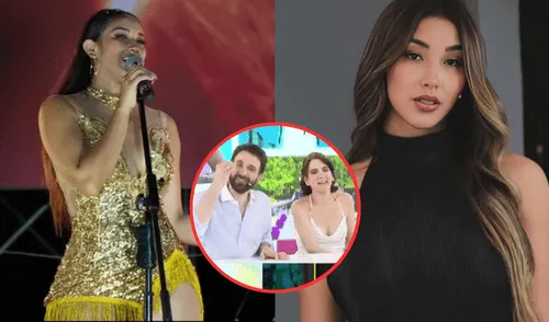 Rodrigo González reveló que Xiomy Kanashiro podría lanzar su agrupación musical. Foto: Composición LR/Instagram/Willax Rodrigo González reveló que Xiomy Kanashiro podría lanzar su agrupación musical.