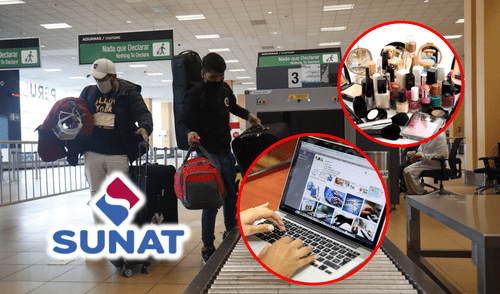 Sunat permite que algunos objetos se encuentren libres de impuestos al ingresar al Perú. Foto: composición LR/Andina/Medios aduana en aeropuerto