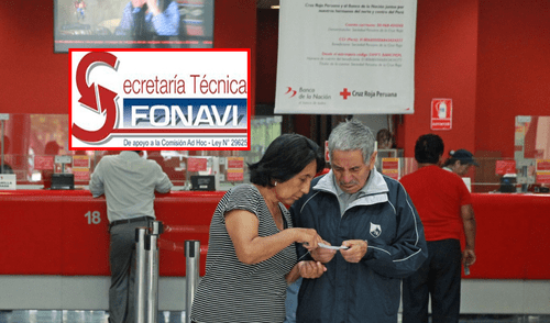 personas cobrando fonavi