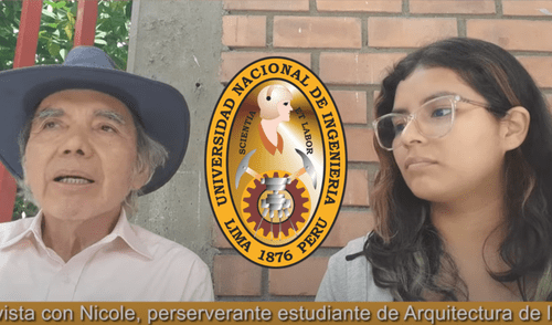 Alumna de la UNI contó lo difícil que es para los estudiantes estar al 100% en la etapa de los exámenes. Foto: composición LR/YouTube