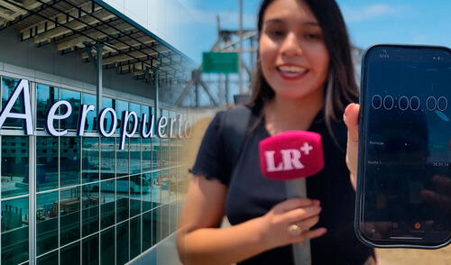 Cómo llegar y cuánto demora ruta al nuevo aeropuerto. Composición: La República Cómo llegar y cuánto demora ruta al nuevo aeropuerto. Composición: La República