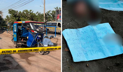 Asesinan de 8 disparos a mototaxista en Carabayllo
