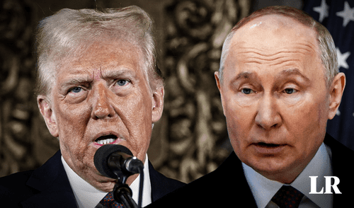 El Kremlin esta dispuesto a tener una conversación con Trump, pese a la negativa de Ucrania. Foto: composición LR/Jazmín Ceras/AFP Putin