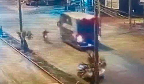 Bus interprovincial en movimiento es baleado en plena Carretera Central