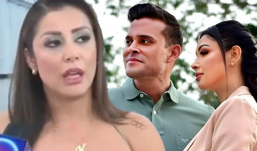 Karla Tarazona sorprendida ante reciente noticia de Christian Domínguez.