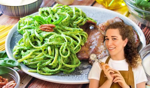 En redes la conocen como la chica de las pastas. Foto: Luchilottis Su contenido se centra en la preparación de plastos a base de pasta.