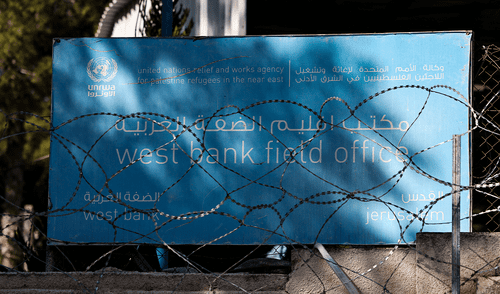 Israel ordena a UNRWA cesar operaciones en Jerusalén