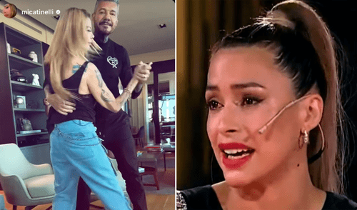 Marcelo Tinelli y Milett Figueroa se conocieron cuando la peruana era participante y el argentino el conductor.