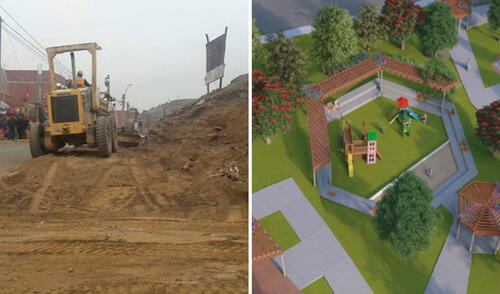 Nuevo parte ahora luce desolado y escaso de áreas verdes.