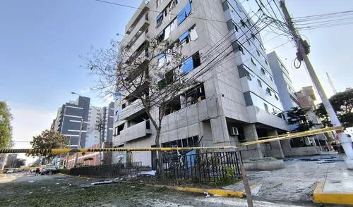 Una potente carga de dinamita fue detonada frente al Ministerio Público por emisarios de 'Los Pulpos'. Foto Urpi larepublica.pe