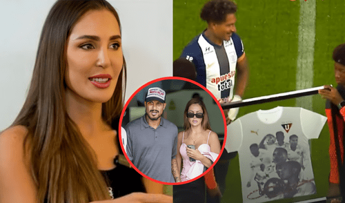 Ana Paula Consorte muestra su apoyo a Paolo Guerrero