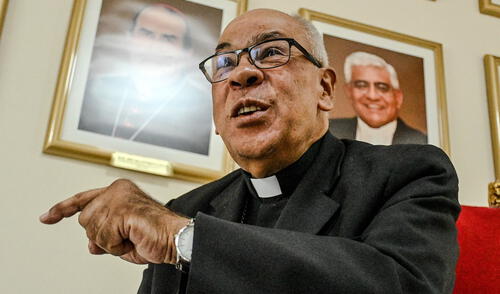 Carlos García Camader en un espacio de la Conferencia Episcopal.