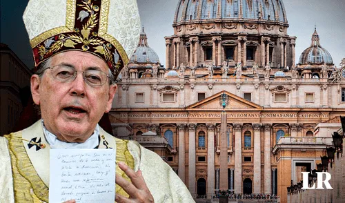 Cipriani negó las acusaciones por presuntos actos de pederastia, sin embargo, el Vaticano lo desmintió. Foto: composición LR larepublica.pe