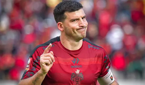 Bernardo Cuesta no juega desde septiembre del 2024. Foto: FBC Melgar Bernardo Cuesta no juega desde septiembre del 2024. Foto: FBC Melgar