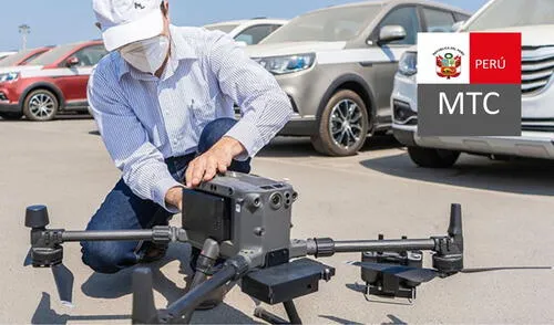 El uso de drones está regulado por la Dirección General de Aeronáutica Civil (DGAC). Foto: Andina/MTC/LR El uso de drones está regulado por la Dirección General de Aeronáutica Civil (DGAC). Foto: Andina/MTC/LR