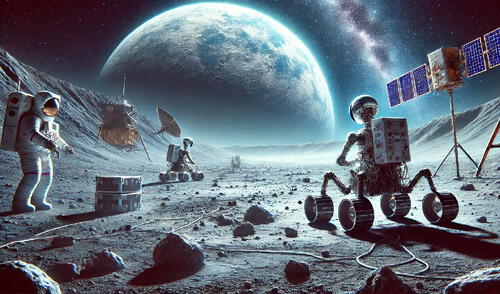 China prepara robots con IA para explorar la Luna en 2028: la histórica misión Chang'e-8 para liderar la carrera espacial
