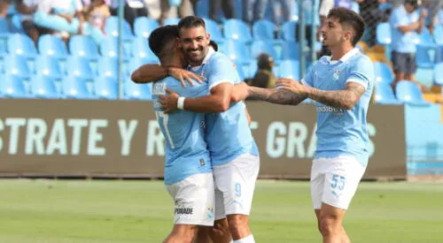 Martín Cauteruccio marcó el primero de Sporting Cristal Martín Cauteruccio Sporting Cristal