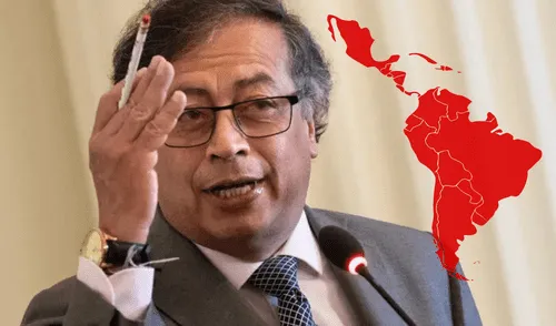 Petro anunció la disposición del avión presidencial para personas deportadas mediante un comunicado oficial. Foto: composición LR Petro anunció la disposición del avión presidencial para personas deportadas mediante un comunicado oficial. Foto: composición LR