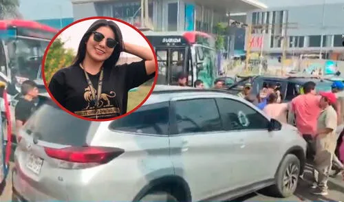 Ataque contra joven administradora sería un intento de feminicidio/Composición LR/Foto: América TV Ataque contra joven administradora sería un intento de feminicidio/Composición LR/Foto: América TV