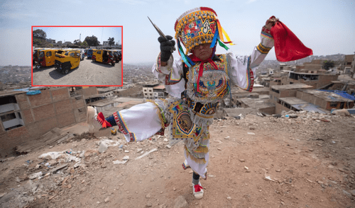 Randy ha llevado la cultura de las danzas de tijeras al extranjero. Foto: composición LR/Andina