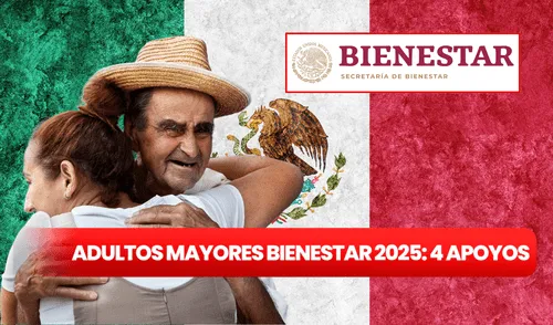 La Oficina de Bienestar ofrece 4 apoyos económicos para los mexicanos que no reciben algún tipo de pensión y forman parte de la población vulnerable económicamente. Foto: composición LR / Freepik Apoyos para adultos mayores 2025 | Pensión Bienestar 2025 requisitos | IMSS y ISSSTE pensión | Apoyos económicos Bienestar 2025 | Registro Pensión Bienestar México 2025 | Cómo solicitar ayuda del Bienestar 2025