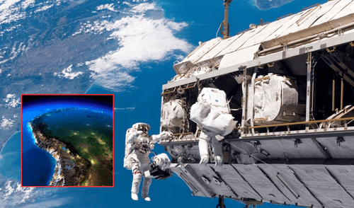 La NASA ha fotografiado desde el espacio exterior cómo se ve el Perú. Foto: composición LR/inoticias.cl/Facebook La NASA ha fotografiado desde el espacio exterior cómo se ve el Perú. Foto: composición LR/inoticias.cl/Facebook