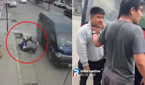 Cobrador de combi agrede a adulto mayor tras pedirle su vuelto en Cajamarca.