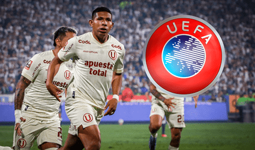 Universitario es el vigente bicampeón del fútbol peruano. Foto: composición LR/UEFA Universitario se enfrentaría a un rival de UEFA en el 2026