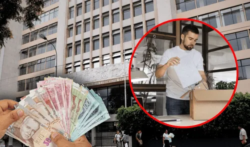 Personal cesado de forma irregular podrá recibir su pago, según MTPE. Foto: composición LR/Andina sede del mtpe y persona siendo despedida