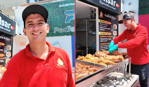 Abrío su primer local en Gamarra y hoy se muda a Lince. Foto: composición LR / Oswarditox y Papá Pituco Comenzó en Gamarra y ahora expande su negocio a Lince.