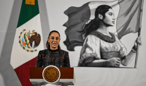 Sheinbaum solicitará, mediante una carta que la enviará a través de la Cancillería de México, a Google que respete la nomenclatura internacional. Foto: AFP. Sheinbaum reclama a Google por renombrar el Golfo de México como 'Golfo de América' y anuncia que le enviará carta