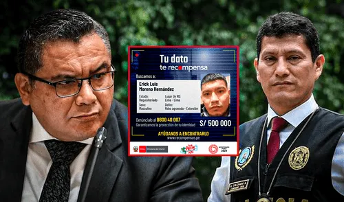 Harvey Colchado criticó al ministro del Interior, Juan José Santiváñez, por revelar la ubicación de peligrosos delincuentes. | Composición: Gerson Cardoso / La República. Harvey Colchado criticó al ministro del Interior, Juan José Santiváñez, por revelar la ubicación de peligrosos delincuentes.