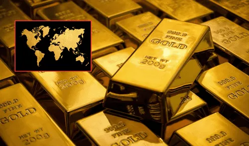 Estos países del mundo forman parte del ranking de las naciones con mayor reserva de oro. Foto: composición LR/Televinilo/El Universal