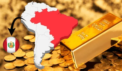Perú se destaca como uno de los países con mayores reservas de oro. Foto: Composición LR/Difusión
