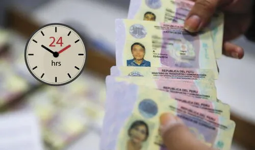 Las licencias de conducir electrónicas tienen el mismo valor que su versión física, según el MTC. Foto: Andina/Vecteezy/LR Las licencias de conducir electrónicas tienen el mismo valor que su versión física, según el MTC. Foto: Andina/Vecteezy/LR