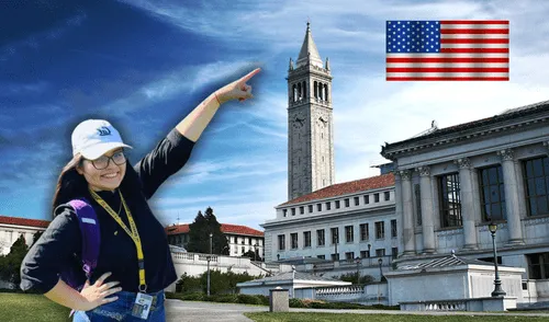 La peruana Leia Chavarría estudió su educación secundaria en el Colegio de Alto Rendimiento (COAR). Foto: composición LR/TCLF/IStock/difusión peruanos en Estados Unidos